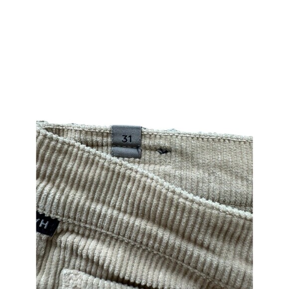 Citizens of Humanity Jeans SZ 31 Corduroy Khaki Beige Olivia Hi Rise Slim Ankle - Picture 3 of 7